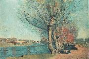 Ferdinand Hodler Am Ufer des Manzanares oil painting